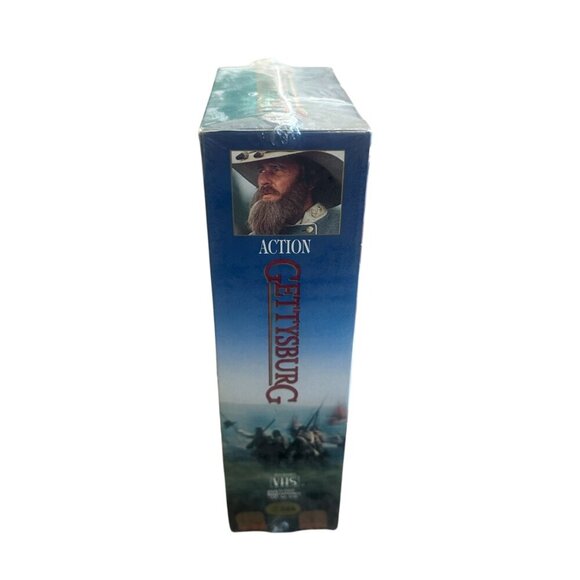 Gettysburg VHS Two Tape Set Movie Collectible Brand New In Box Factory Sealed - Picture 4 of 10